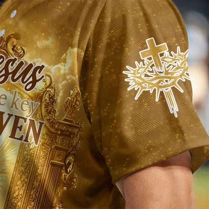 Jesus is the Key to Heaven Baseball Jersey Bundle