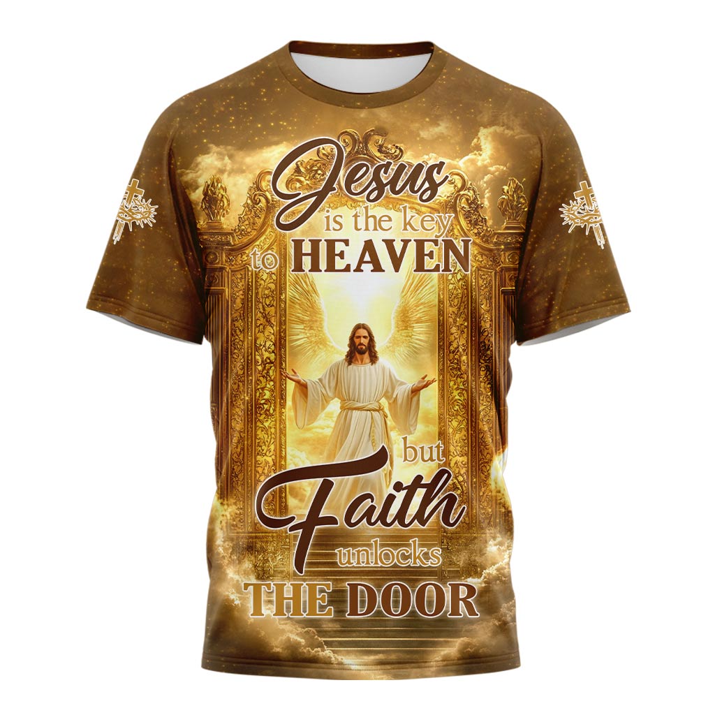 Jesus is the Key to Heaven 3D TShirt