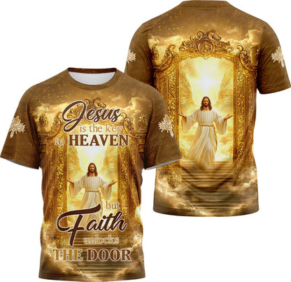 Jesus is the Key to Heaven 3D TShirt