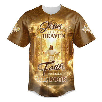 Jesus is the Key to Heaven Baseball Jersey Bundle