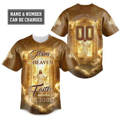 Jesus is the Key to Heaven Baseball Jersey Bundle