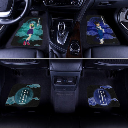 Dragon Ball Car Mats Vegeta And Bulma Car Floor Mats Demon Slayer Car Floor Mats