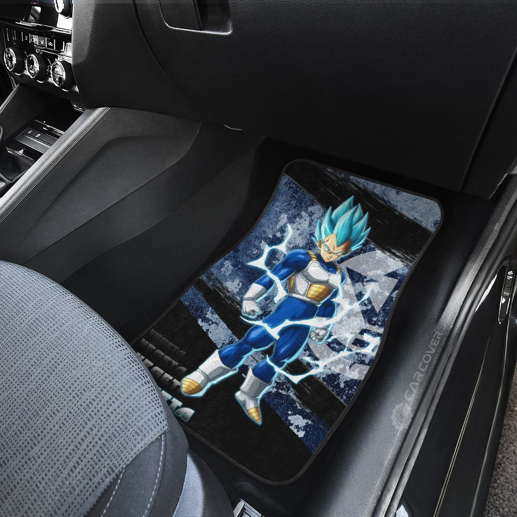 Dragon Ball Car Mats Vegeta Blue Car Floor Mats Anime Dragon Ball Car Floor Mats