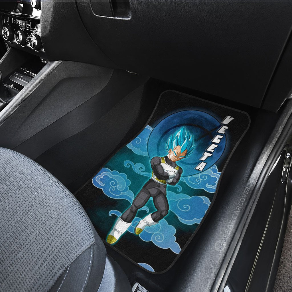 Dragon Ball Car Mats Vegeta Blue Car Floor Mats Demon Slayer Car Floor Mats