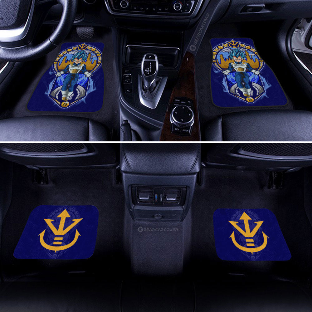 Dragon Ball Car Mats Vegeta Blue Car Floor Mats Car Interior Floor Mats