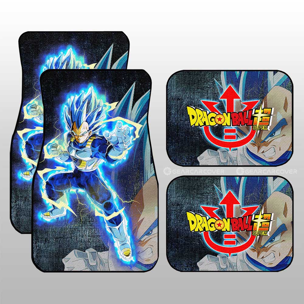 Dragon Ball Car Mats Vegeta Blue Car Floor Mats Dragon Ball Anime Car Floor Mats