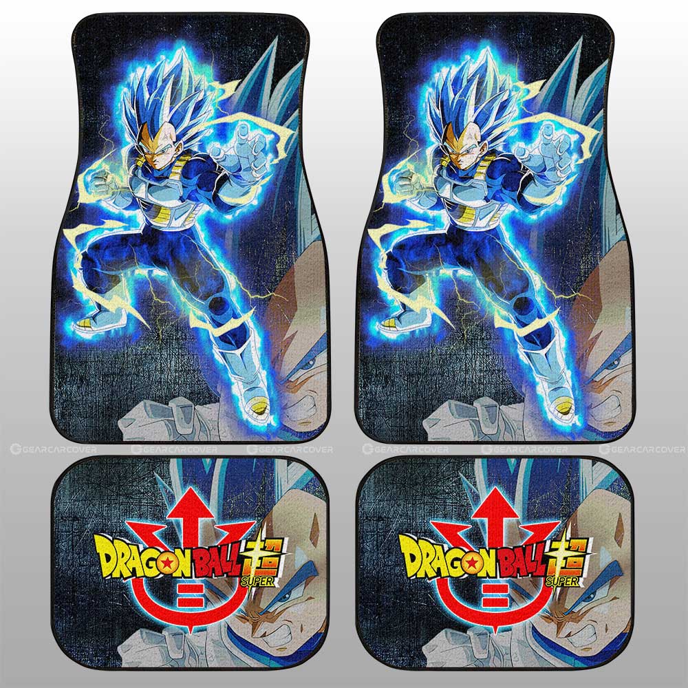 Dragon Ball Car Mats Vegeta Blue Car Floor Mats Dragon Ball Anime Car Floor Mats