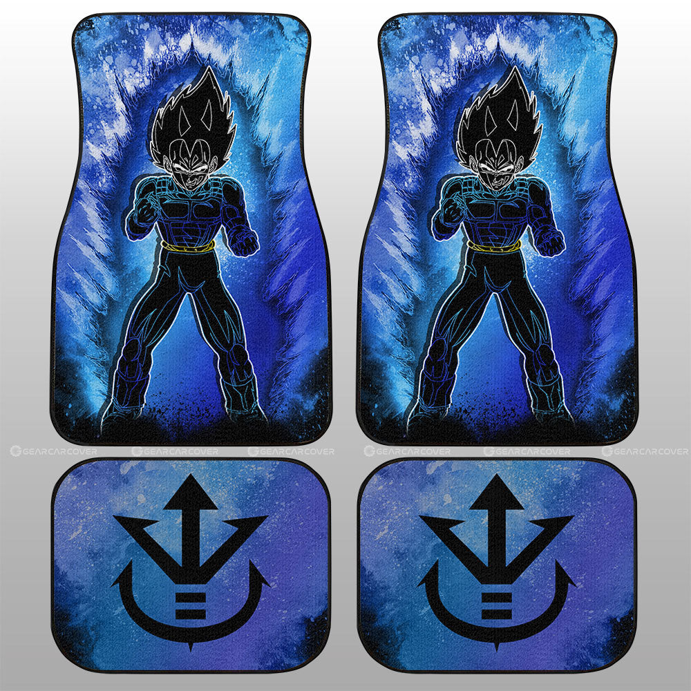 Dragon Ball Car Mats Vegeta Car Floor Mats Anime Car Floor Mats