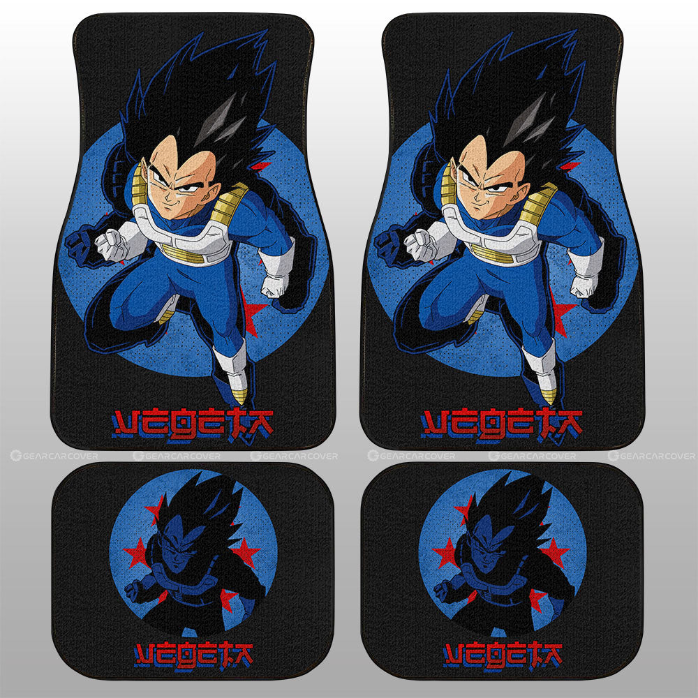 Dragon Ball Car Mats Vegeta Car Floor Mats Demon Slayer Car Floor Mats