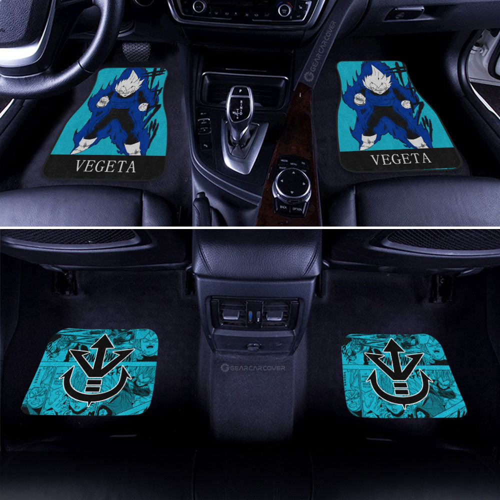 Dragon Ball Car Mats Vegeta Car Floor Mats Dragon Ball Anime Manga Color BlueFloor Mats