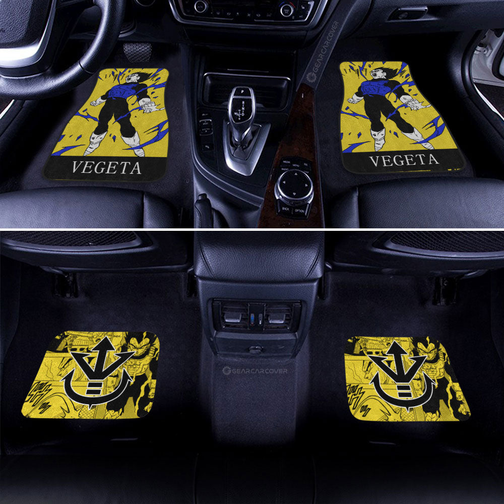 Dragon Ball Car Mats Vegeta Car Floor Mats Dragon Ball Anime Manga Color Style Car Floor Mats