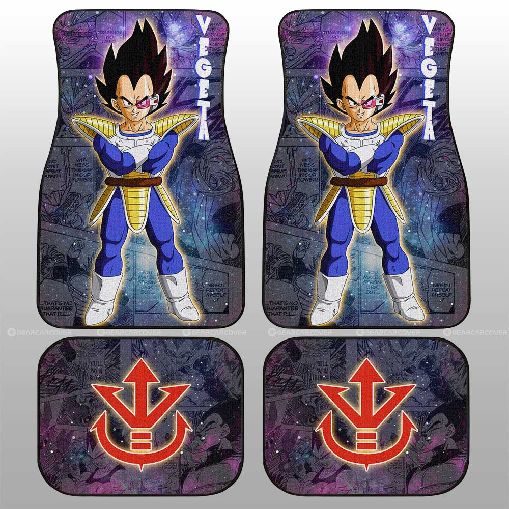 Dragon Ball Car Mats Vegeta Car Floor Mats Galaxy Style Car Floor Mats