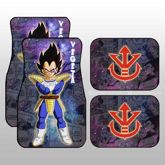 Dragon Ball Car Mats Vegeta Car Floor Mats Galaxy Style Car Floor Mats