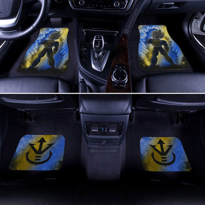 Dragon Ball Car Mats Vegeta SSJ Car Floor Mats Anime Car Floor Mats