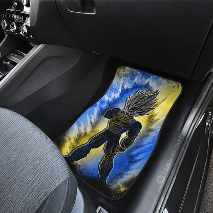 Dragon Ball Car Mats Vegeta SSJ Car Floor Mats Anime Car Floor Mats