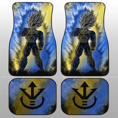 Dragon Ball Car Mats Vegeta SSJ Car Floor Mats Anime Car Floor Mats