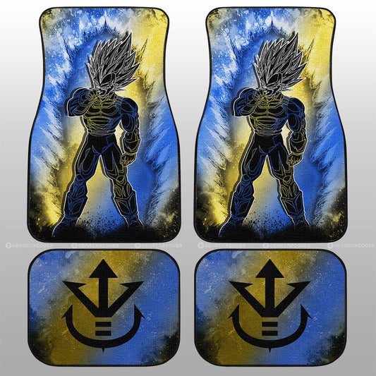 Dragon Ball Car Mats Vegeta SSJ Car Floor Mats Anime Car Floor Mats