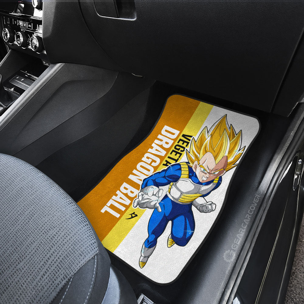 Dragon Ball Car Mats Vegeta SSJ Car Floor Mats Car For Fans Car Floor Mats