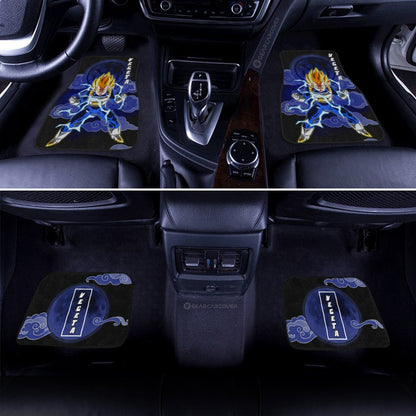 Dragon Ball Car Mats Vegeta SSJ Car Floor Mats Demon Slayer Car Floor Mats