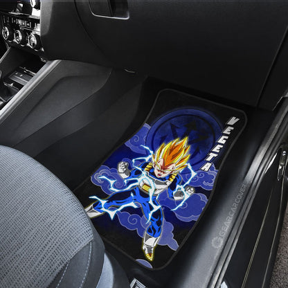 Dragon Ball Car Mats Vegeta SSJ Car Floor Mats Demon Slayer Car Floor Mats