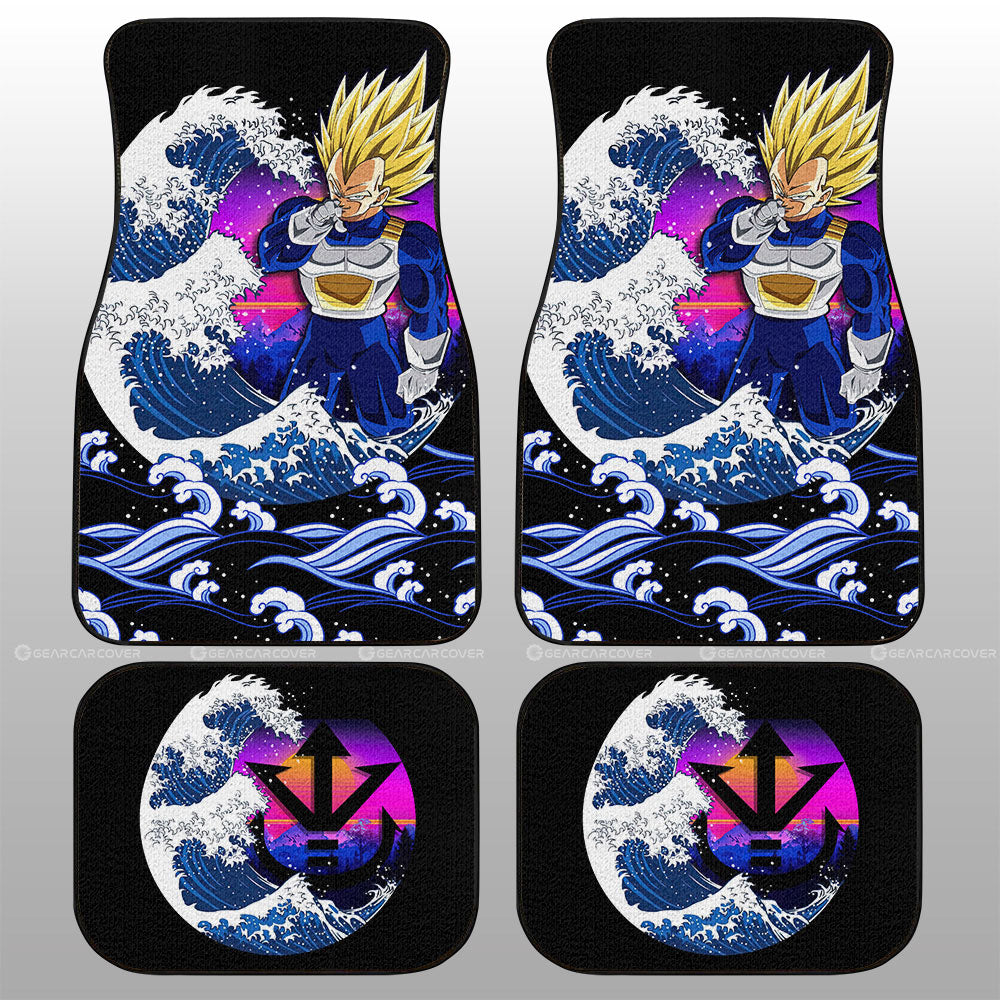 Dragon Ball Car Mats Vegeta SSJ Car Floor Mats Dragon Ball Car Interior Floor Mats