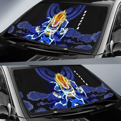 Vegeta SSJ Car Sunshade Custom Car Accessories