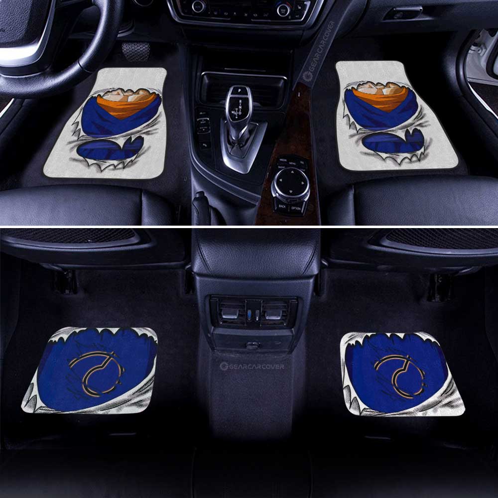 Dragon Ball Car Mats Vegito Uniform Car Floor Mats Demon Slayer Car Floor Mats