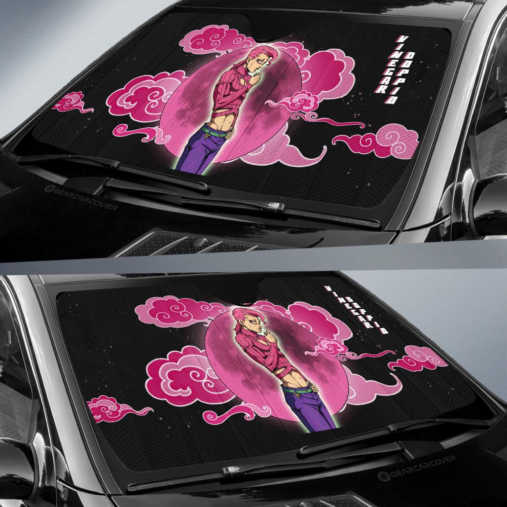 Vinegar Doppio Car Sunshade Custom Bizarre Adventure Car Accessories