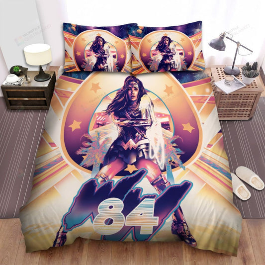 Wonder Woman Bedding Set DC Wonder Woman 1984 Movie Duvet Covers Colorful Unique Gift