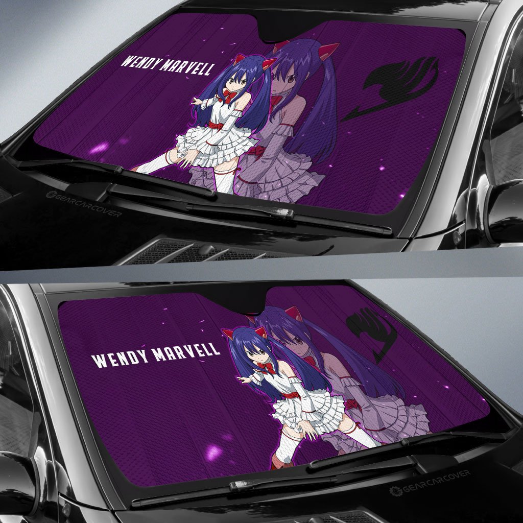 Wendy Marvell Car Sunshade Custom Car Accessories