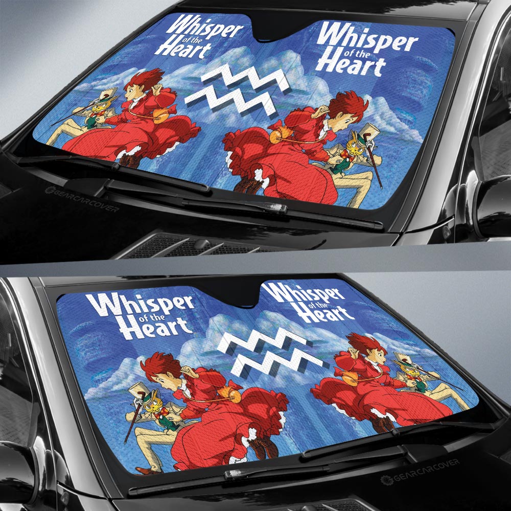 Whisper Of The Heart Car Sunshade Custom Car Accessories