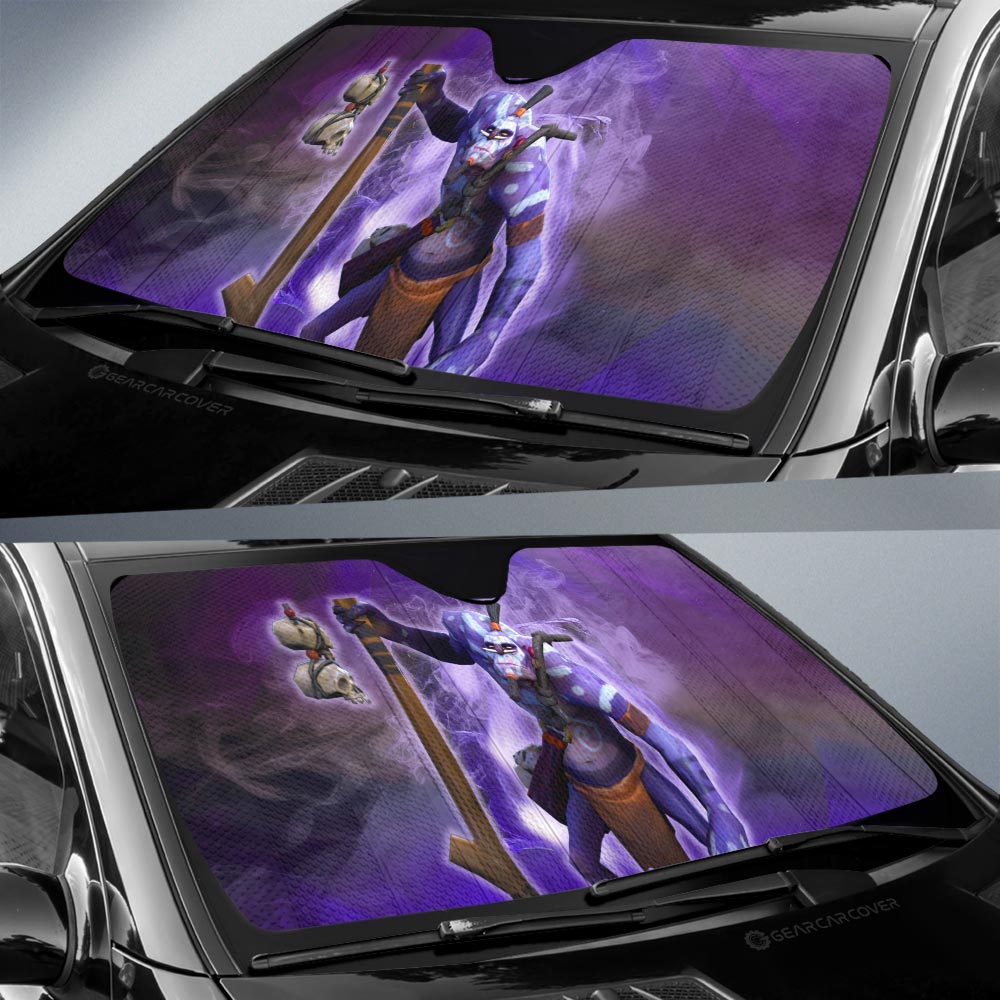 Witch Doctor Car Sunshade Custom Car Accessories