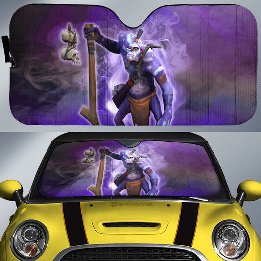 Witch Doctor Car Sunshade Custom Car Accessories