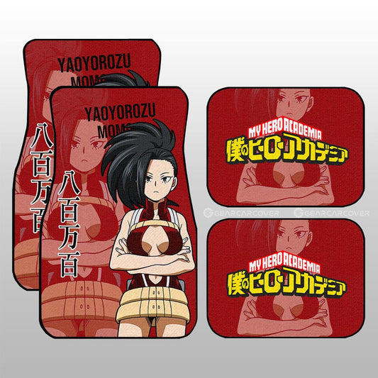 My Hero Academia Car Mats Yaoyorozu Momo Car Floor Mats