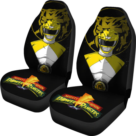 Power Ranger Car Seat Covers Yellow New Mighty Morphin Power Rangers Seat Covers Yellow Black