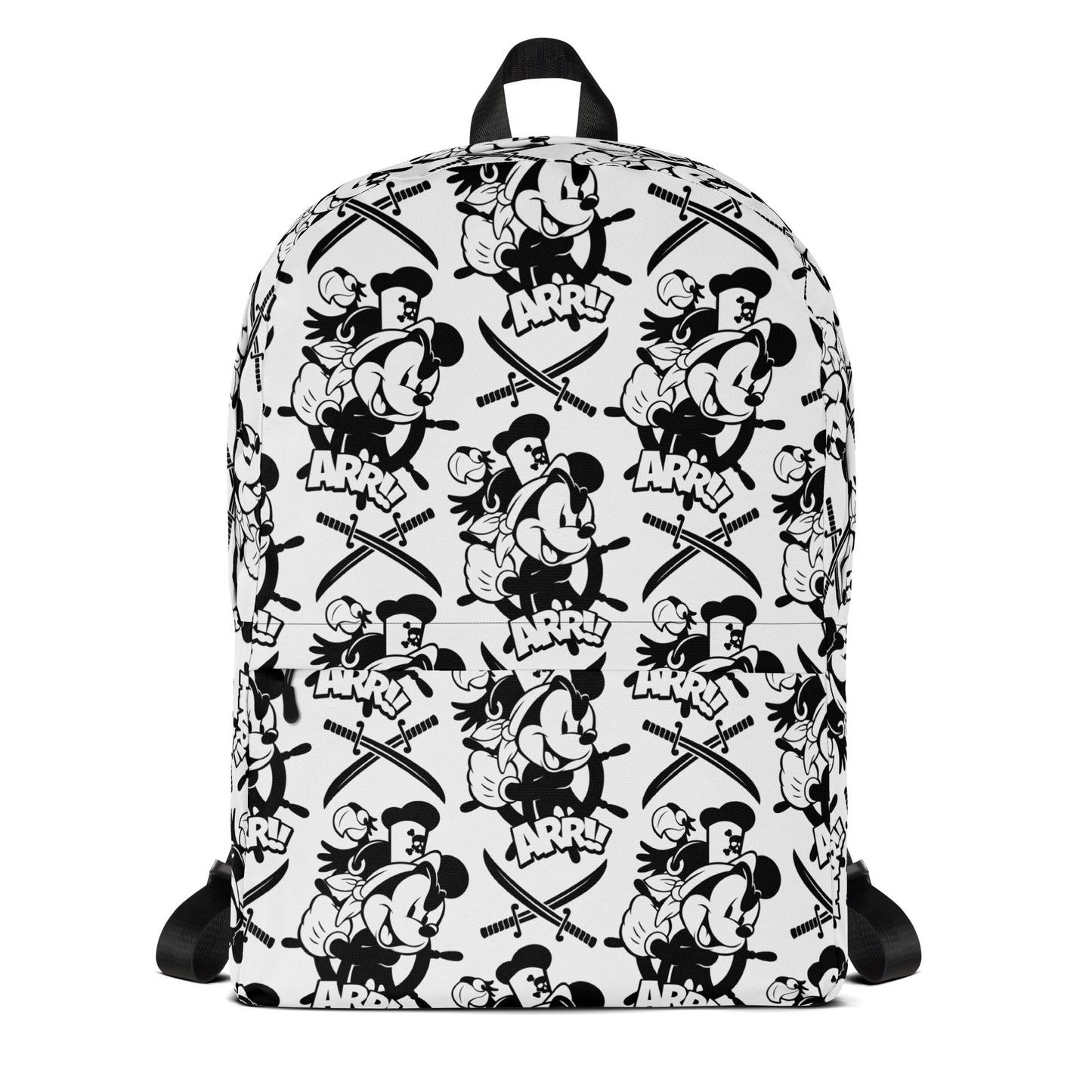 MM Backpack DN Vintage Pirate MM Pattern Backpacks White