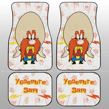 Looney Tunes Car Floor Mats Looney Tunes Yosemite Sam Character Pattern Car Mats