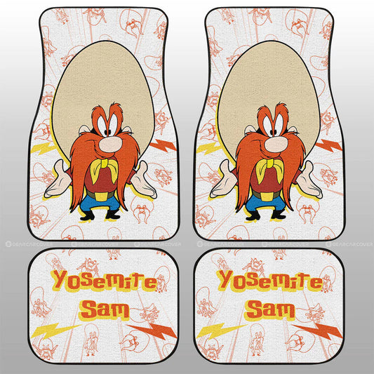Looney Tunes Car Floor Mats Looney Tunes Yosemite Sam Character Pattern Car Mats