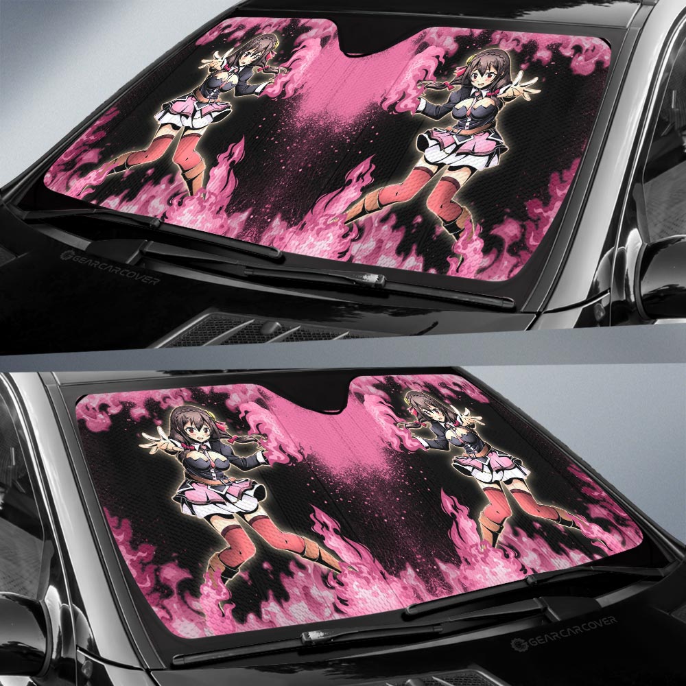 Yunyun Car Sunshade Custom Anime Car Accessories