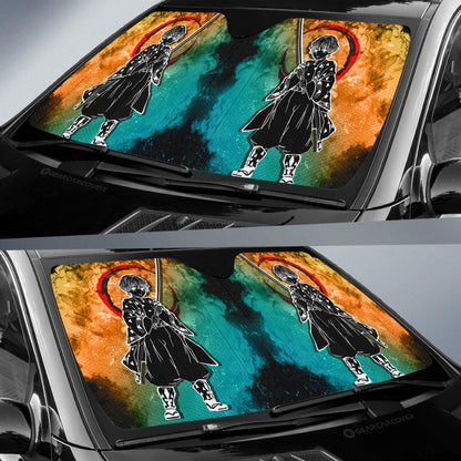 Zenitsu Agatsuma Car Sunshade Custom Car Accessories