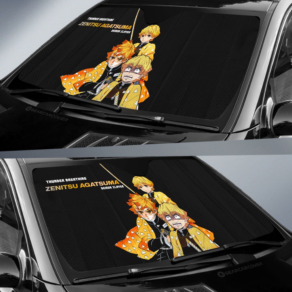 Zenitsu Agatsuma Car Sunshade Custom