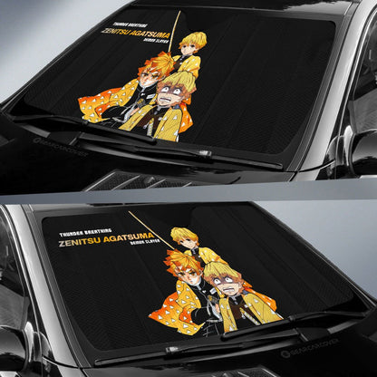 Zenitsu Agatsuma Car Sunshade Custom