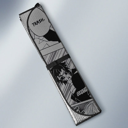 Zenitsu Agatsuma Car Sunshade Custom Mix Mangas