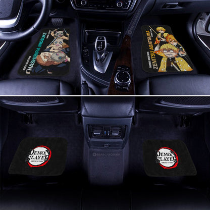 Demon Slayer Car Mats Zenitsu And Inosuke Car Floor Mats Demon Slayer Car Floor Mats