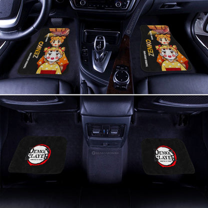 Demon Slayer Car Mats Zenko Car Floor Mats Demon Slayer Car Floor Mats