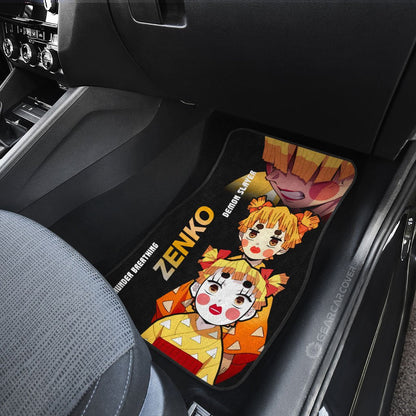 Demon Slayer Car Mats Zenko Car Floor Mats Demon Slayer Car Floor Mats