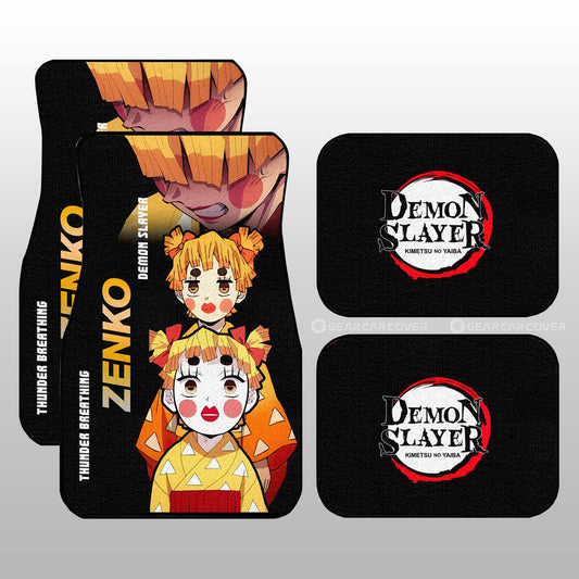 Demon Slayer Car Mats Zenko Car Floor Mats Demon Slayer Car Floor Mats