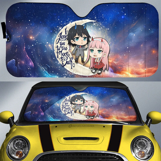 Zero And Hiro Car Sunshade Custom Car Accessories