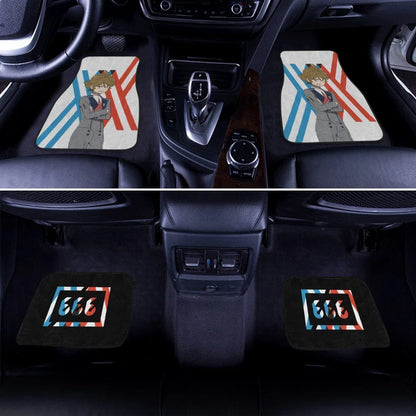 Darling In The Franxx Car Mats Darling In The Franxx Zorome Code 666 Car Floor Mats Colorful