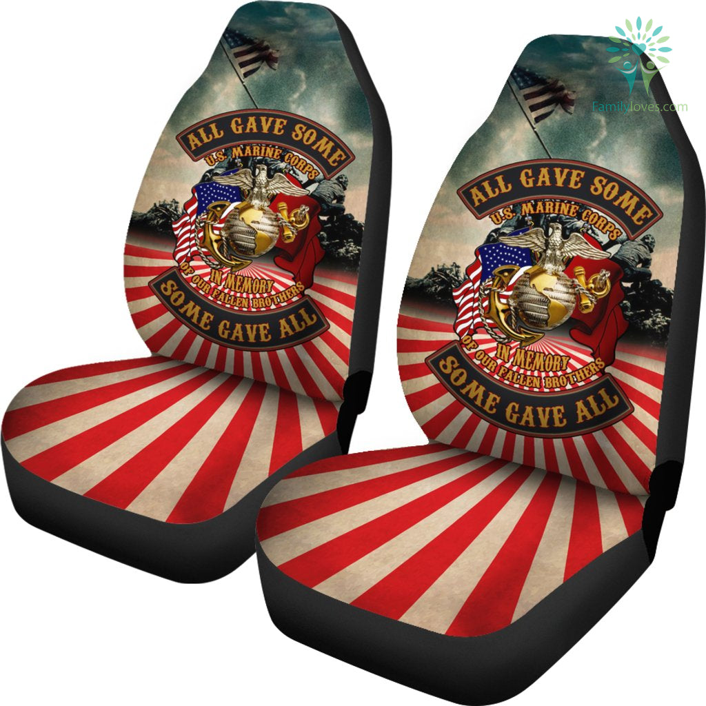 Veteran Car Seat Covers All Gave Some Some Gave All Seat Covers Red